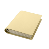 Stationery - Softcover Loose-leaf A5 60 Pages Yellow - Goodie Goodie